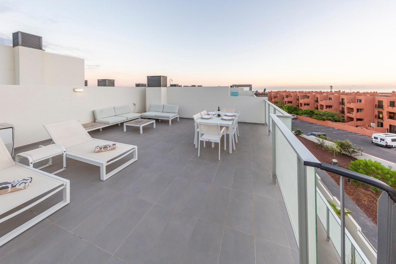 Medano4You The Casa Celou Penthouse La Tejita Eksteriør bilde